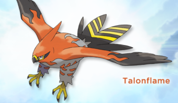 Talonflame revealed for Pokémon X and Y