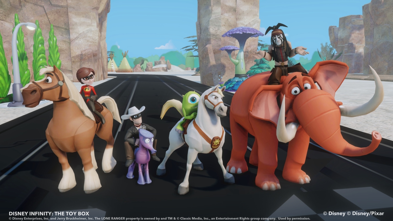 Learn how to use Disney Infinity’s Toy Box part 3