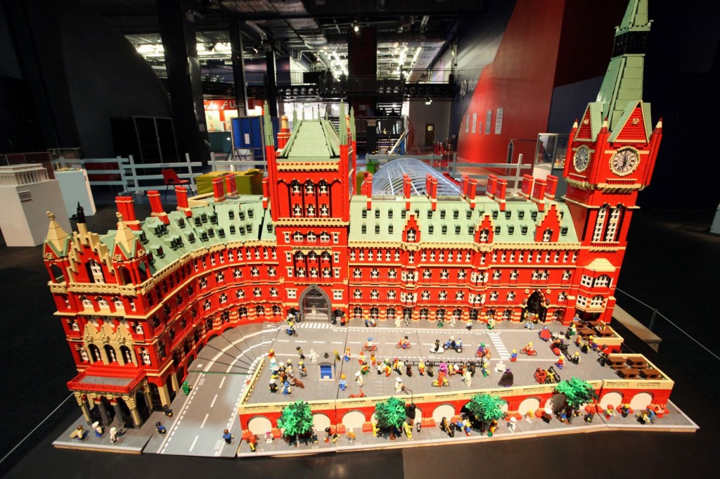 st pancras lego