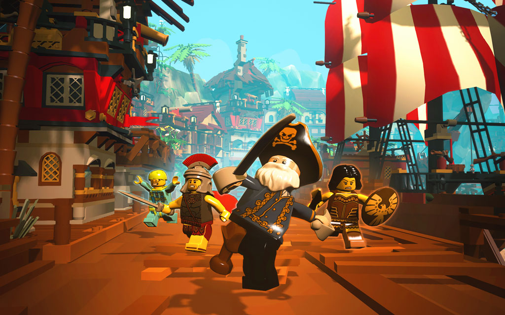Lego Minifigures Online Trailer Sets Sail For Pirate World Boxmash - roblox heroes online trailer