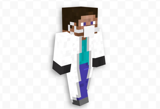 Minecraft Awesome Face Skin - Colaboratory